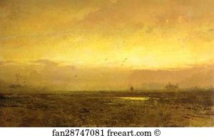 1873 Oil On Canvas The Russian Museum Art Print - Morning