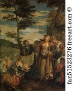 43 Art Print - Moses Saved From The Waters Of The Nile