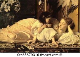 Mother Art Print - Mother And Child (Cherries)