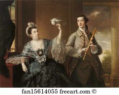 3 Art Print - Mr And Mrs William Chase