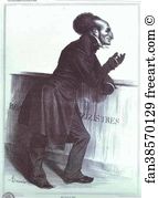 Mr Daumier Art Print - Mr. Joliv (Adolphe Joliv)