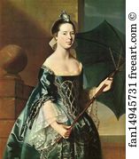 New Haven Ct Art Print - Mrs. Benjamin Pickman (Mary Toppan)