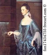Daniels Art Print - Mrs. Daniel Sargent (Mary Turner)