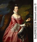 Duncan Art Print - Mrs Duncan Stewart (Anne Erving)