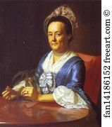 Oil On Canvas The Metropolitan Museum Of Art Art Print - Mrs. John Winthrop