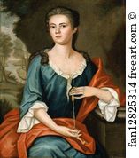 Mann Art Print - Mrs. Joseph Mann (Bethia Torrey)
