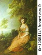 Mrs Art Print - Mrs. Richard Brinsley Sheridan, Nee Elizabeth Linley