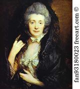 Mrs Thomas Gainsborough Art Print - Mrs. Thomas Gainsborough, Nee Margaret Burr
