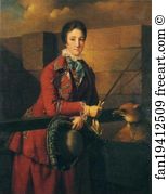 Wilmot Art Print - Mrs Wilmot In Riding Dress