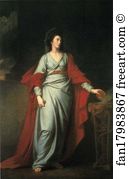 Muses Art Print - Mrs Yates As The Tragic Muse