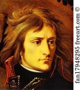1796 97 Art Print - Napoleon At Arcola. Detail