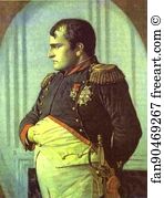 Vasily Vereshchagin Art Print - Napoleon In The Petroff Palace