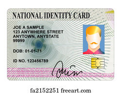 Id Card Art