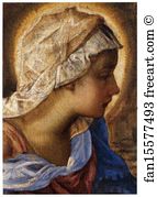 Late 1550s Art Print - Nativity. Detail