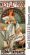 Infant Art Print - Nestle's Food For Infants