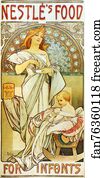 Infant Art Print - Nestle's Food For Infants