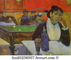 Pushkin Art Print - Night Café At Arles