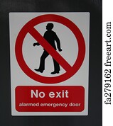 Free Exit Sign Art Prints And Wall Artwork Freeart