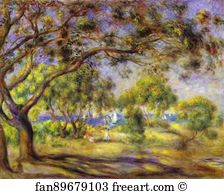 Oil On Canvas Barnes Foundation Art Print - Noirmoutier