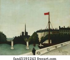 Notre Art Print - Notre Dame