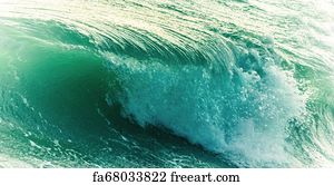 ocean waves art