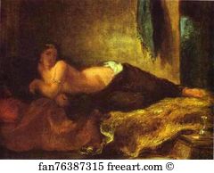 Odalisque Art Print - Odalisque