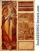 Der Art Print - Oesterreich Auf Der Weltausstellung Paris 1900