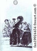 1796 97 Art Print - Old Beggar With A Maja