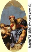 Turban Art Print - Old Man Wearing A Turban