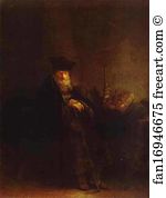 Rabbi Art Print - Old Rabbi