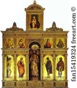 Bergamo Art Print - Olera Polyptych