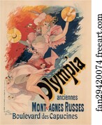 Olympia Art Print - Olympia Anciennes