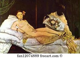 Edouard Art Print - Olympia