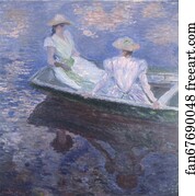 On The Boat Art Print - On The Boat