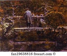 On The Bridge Art Print - On The Bridge