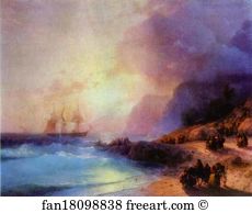 Feodosia Art Print - On The Island Of Crete