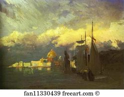 Neva Art Print - On The Neva