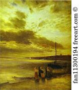 On The Volga Art Print - On The Volga