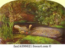 Tate Art Print - Ophelia