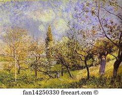 Oil On Canvas Museum Boymans Van Beuningen Art Print - Orchard In Spring - By