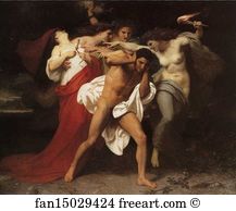 Orestes Art Print - Orestes Pursued By The Furies