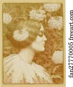  Art Print - Original Drawing For Les Maîtres De L’affiche From Issue 52, Mar 1900.