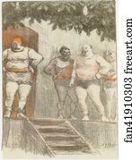  Art Print - Original Drawing For Les Maîtres De L’affiche From Issue 31, June 1898.
