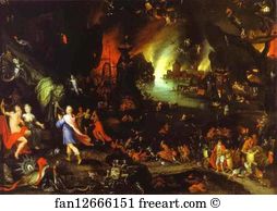Underworld Art Print - Orpheus In The Underworld