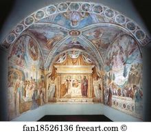 Delle Art Print - Overall View Of The Tabernacle Of The Madonna Delle Tosse