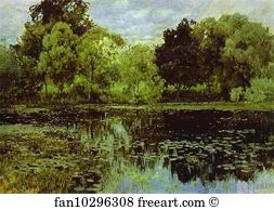 Museum Estate Art Print - Overgrown Pond