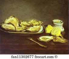 Oysters Art Print - Oysters