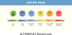 free pain scale art prints and artworks freeart