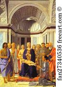 Federico Art Print - Pala Montefeltro (The Madonna With Child, Angels, Saints And Federico Da Montefeltro, Duke Of Urbino)