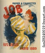 Cigarettes Art Print - Papier A Cigarettes Job